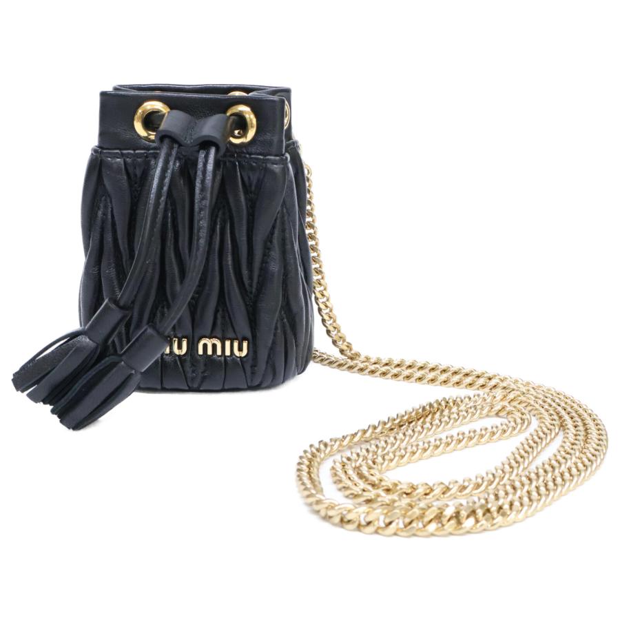 miu miu（ミュウミュウ） 美品 5TT128 MATELASSE マテラッセ 