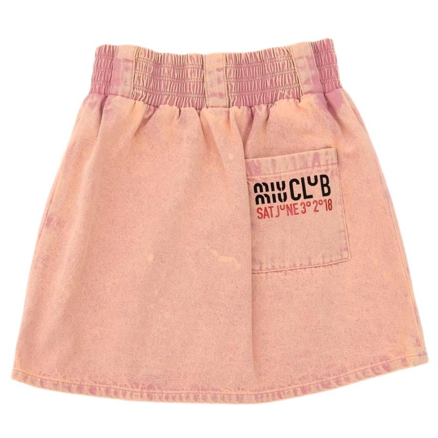 miu MIU ミュウミュウ コットン ウォッシュ加工 フロントジップ miu MIU ミュウミュウ コットン ウォッシュ加工 フロントジップ