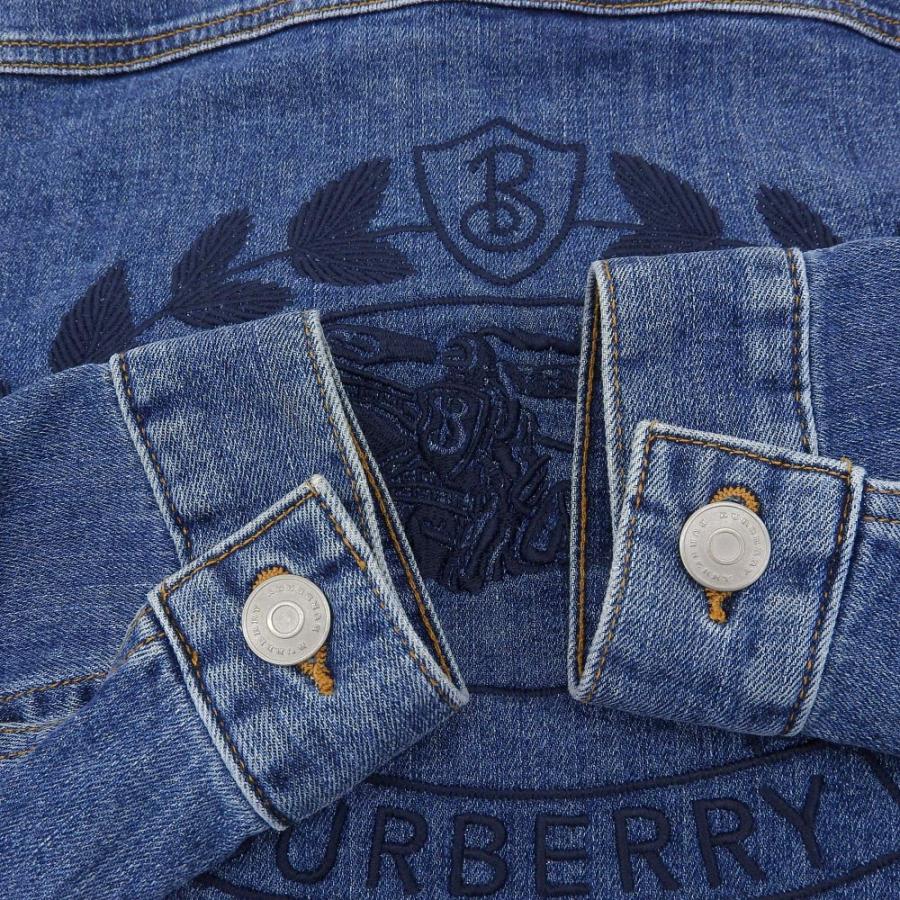 BURBERRY Burberry バーバリー コットン バックロゴ刺繍 デニム BURBERRY Burberry バーバリー コットン バックロゴ刺繍 デニム