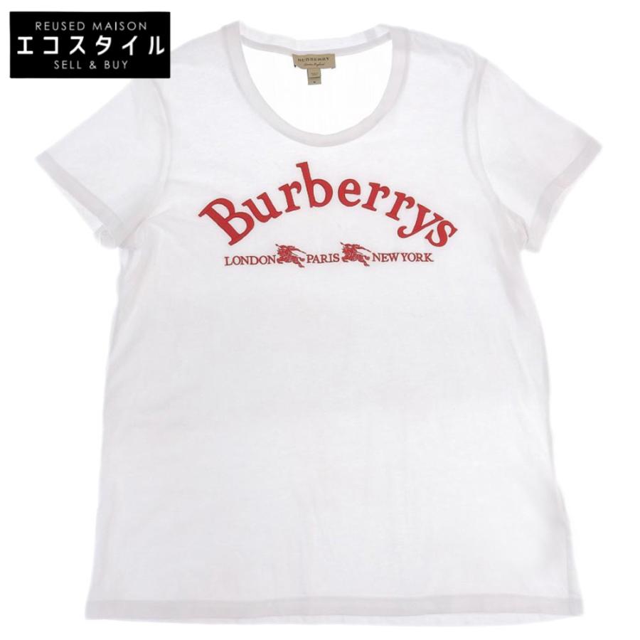 BURBERRY（バーバリー） コットン ロゴ刺繍 ショートスリーブ