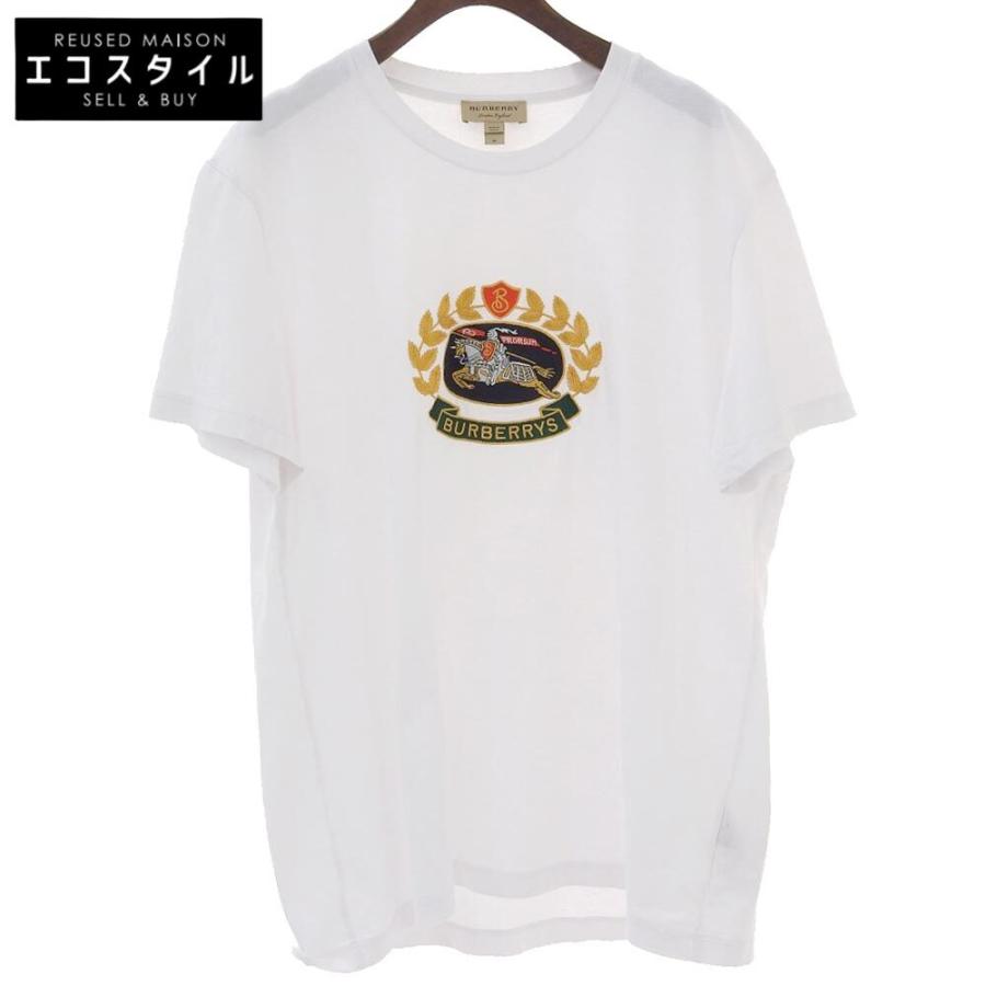 BURBERRY Burberry バーバリー コットン アーカイブ ロゴ刺繍 ショート  