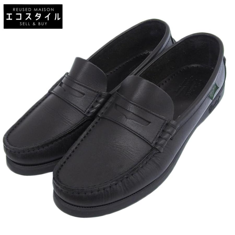 美品 Paraboot パラブーツ 199112 CORAUX コロー レザー コイン 
