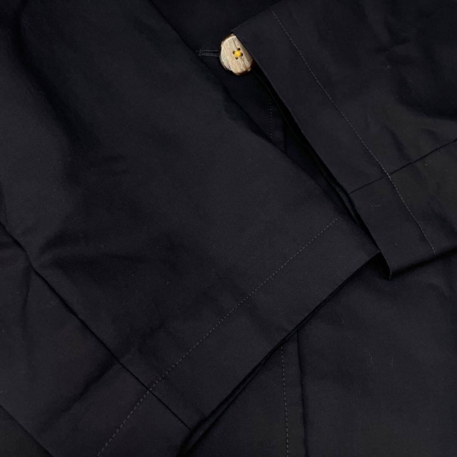 ENFOLD（エンフォルド） 22SS ブラック×オレンジ COTTON DOUBLE ステン