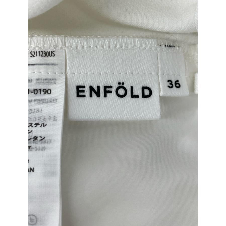 週末限定値下げ！美品☆ENFOLD☆エンフォルド☆Aラインブラウス☆ホワイト ENFOLD(エンフォルド)｜SUPER-WIDE BOX SHIRT/ホワイト の通販