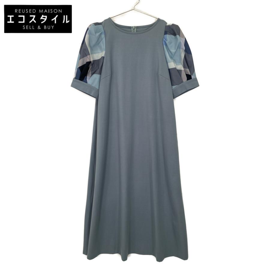 BLUE LABEL CRESTBRIDGE 22年製 ブルー クールタッチドレーピーポンチ  