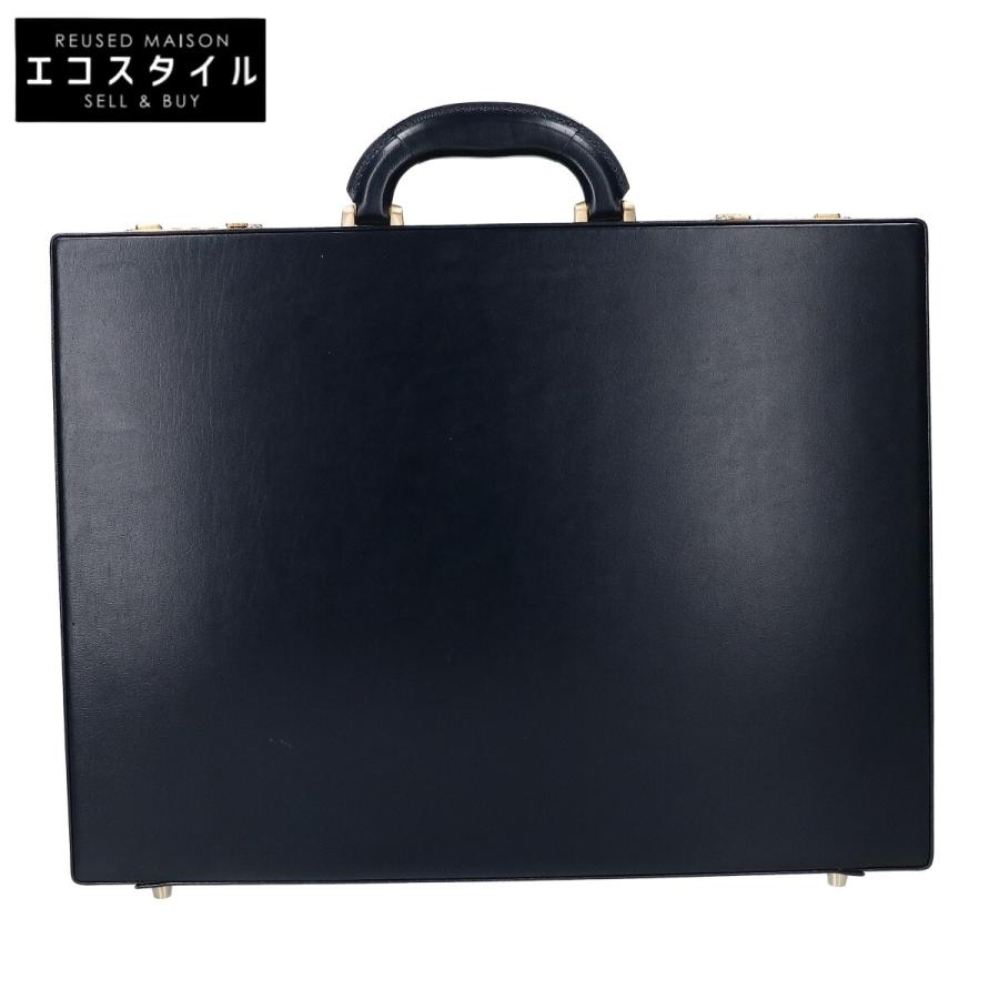 ココマイスター　クリスペルカーフ　アンスバッハ　アタッシュケース　ブラック ココマイスター クリスペルカーフ アンスバッハ ブラック