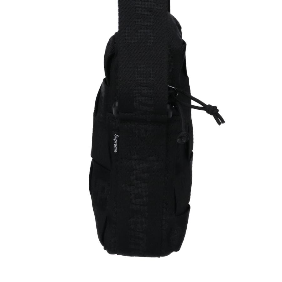 ☆美品☆supremeシュプリーム☆woven shoulder bagブラック