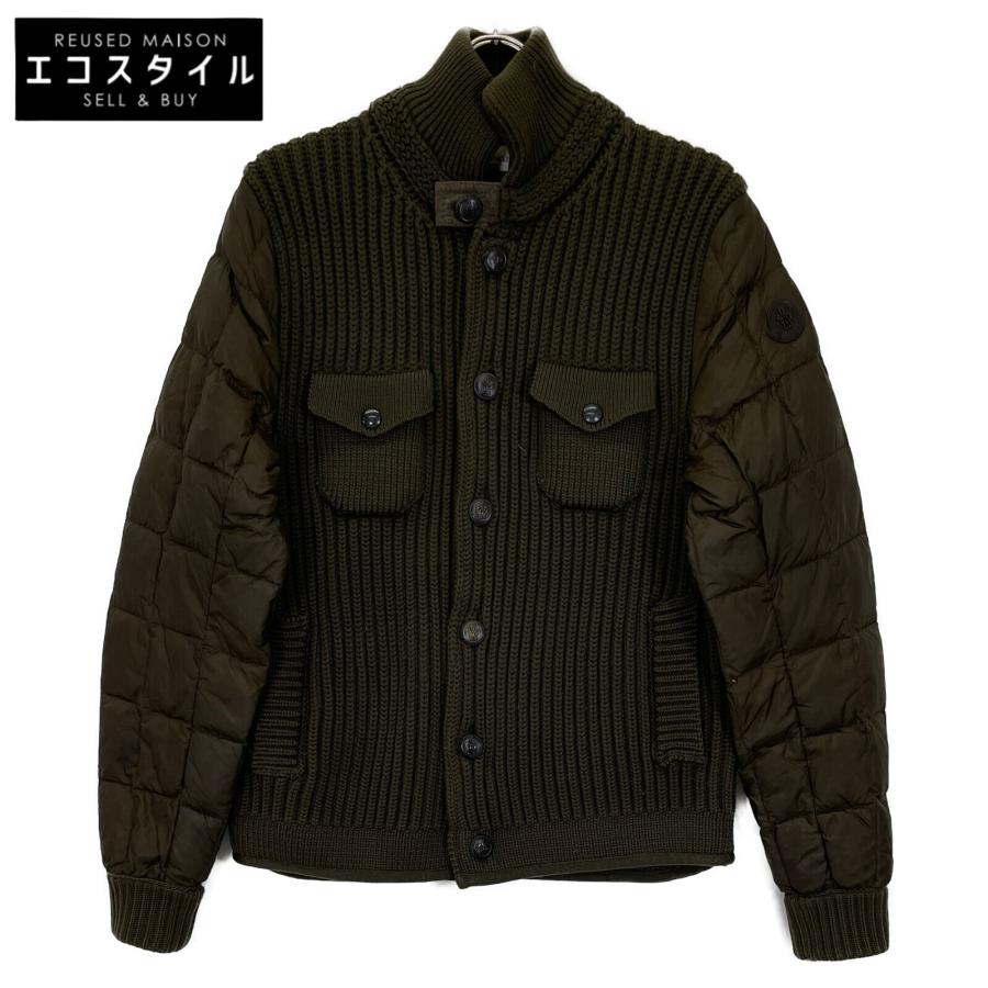 MONCLER（モンクレール） 14年製 カーキ MAGLIONE TRICOT CARDIGAN