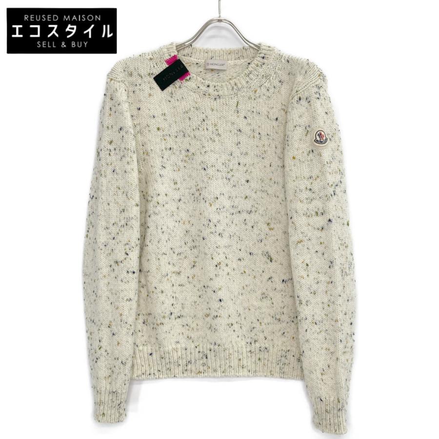 MONCLER モンクレール 22年製 アイボリー GIROCOLLO TRICOT CREW NECK 