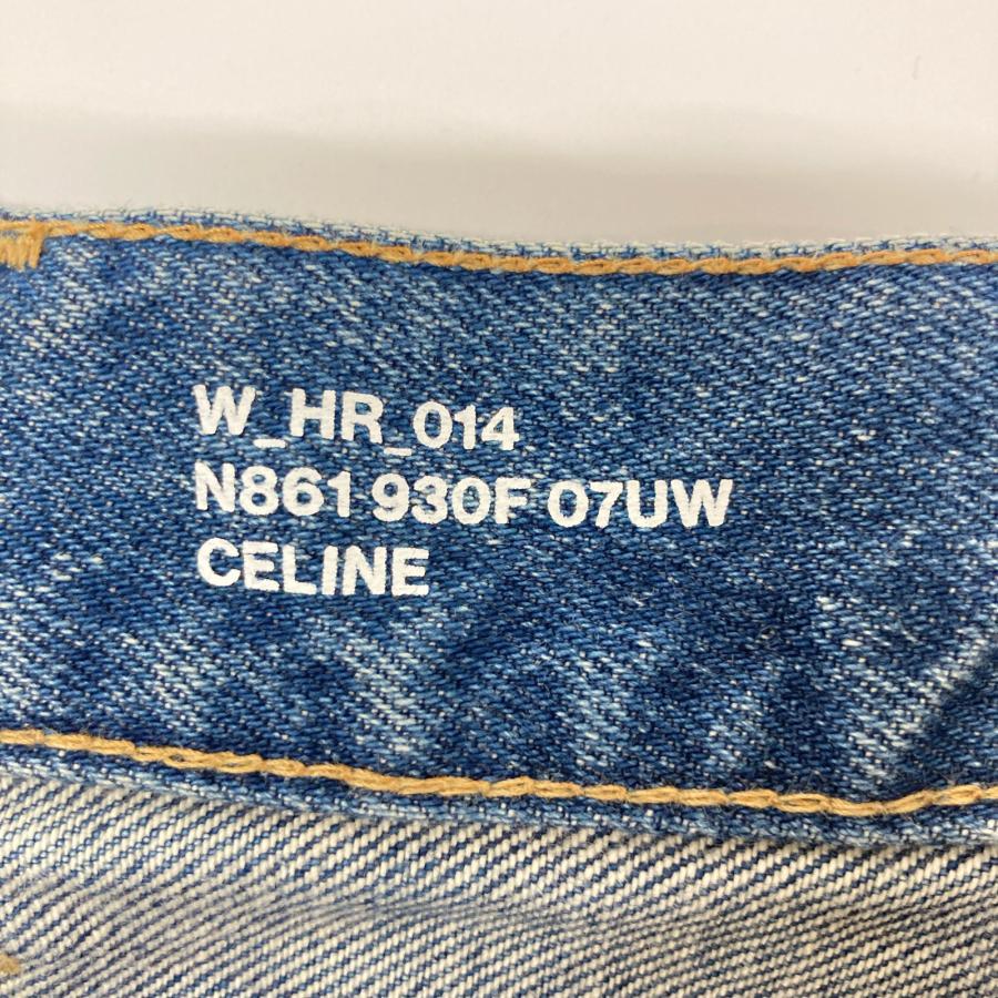 CELINE セリーヌ エディ期 N861930F 07UW ブルー トリオンフチェーン 