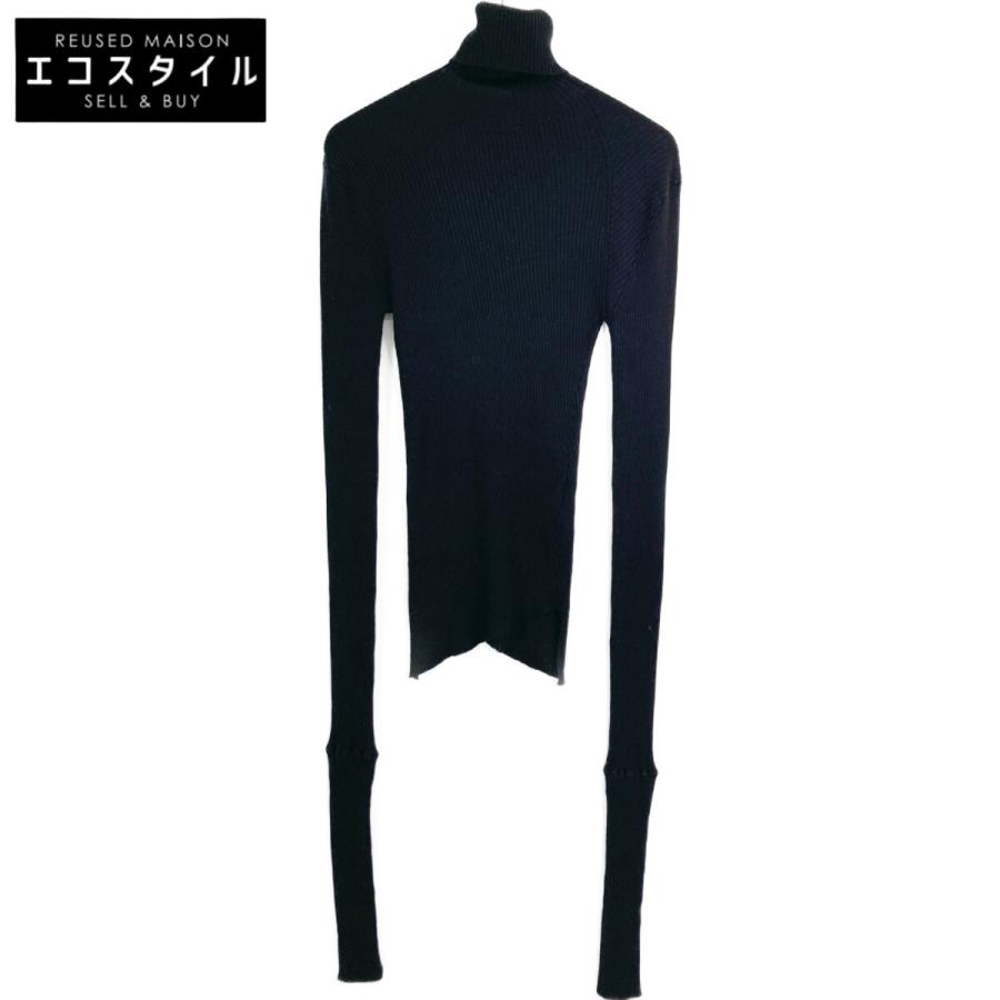 ELIN ブラック タートルネック セーター 38 ELIN ブラック タートルネック セーター 38 【公式通販】