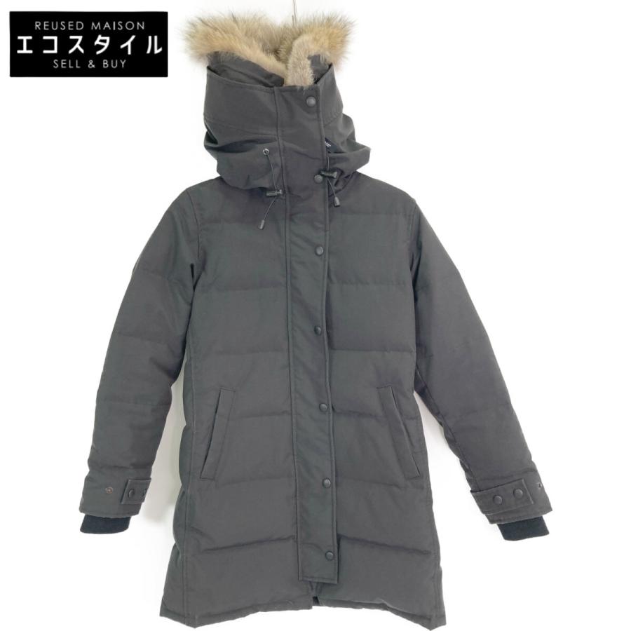 CANADA GOOSE カナダグース 3802LA ブラック シェルバーンパーカー 
