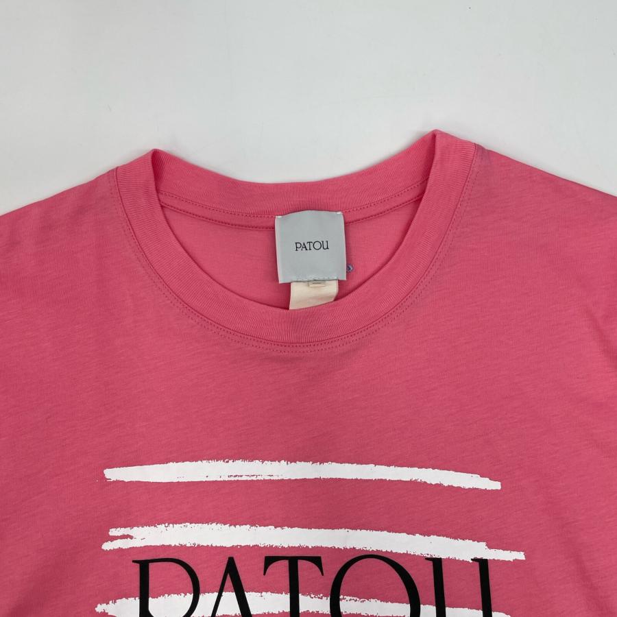 パトゥ ピンク PATOU MARKET S/Sカットソー XS PATOU パトゥ ピンク MARKET S/Sカットソー XS トップス コットン