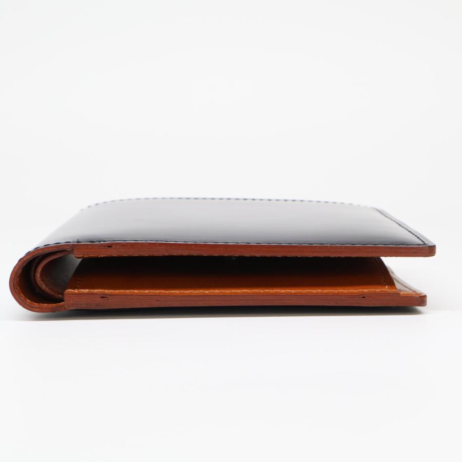 新品同様 土屋鞄製作所 ツチヤカバン CD3824BK Cordovan Wallet コード 