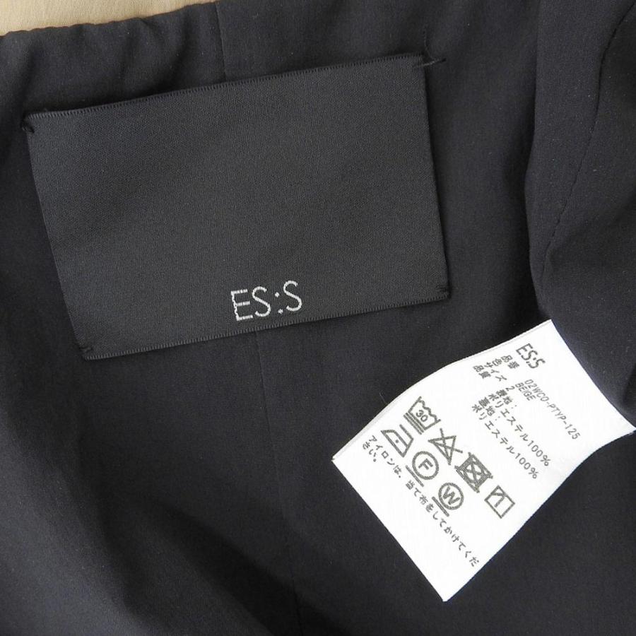 ES:S エス トレンチコート メンズ ベージュ 2 02WCO-PTYP-125