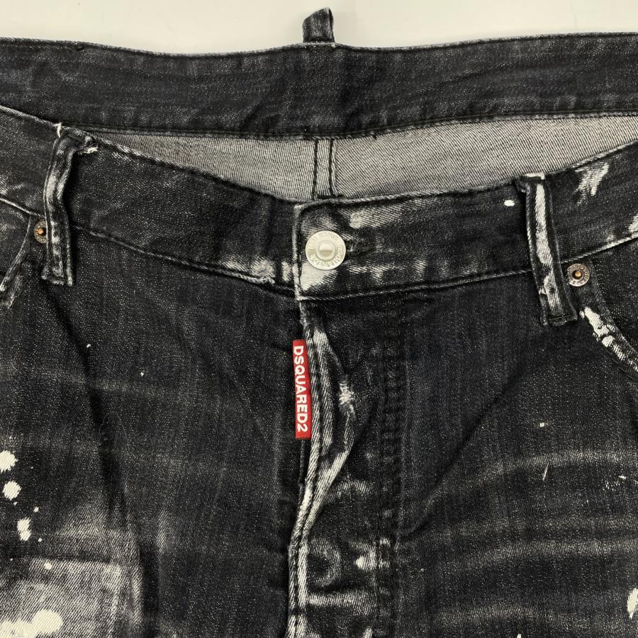 DSQUARED2 スキニーデニム 56 ブラック 新品