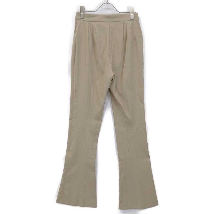 CLANE クラネ 12110-7022 ベージュ タイトレッグ ブーツパンツ 1