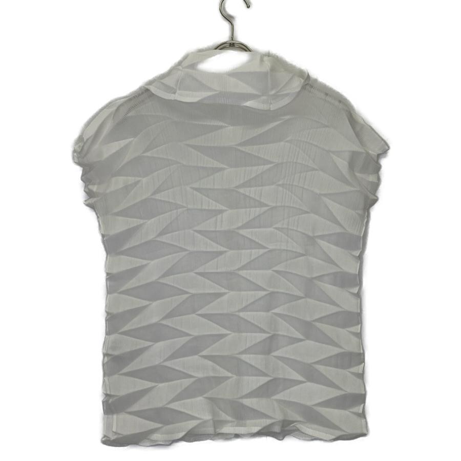 MeISSEYMIYAKE ミーイッセイミヤケ MI41FK472 ホワイト 幾何学デザイン  