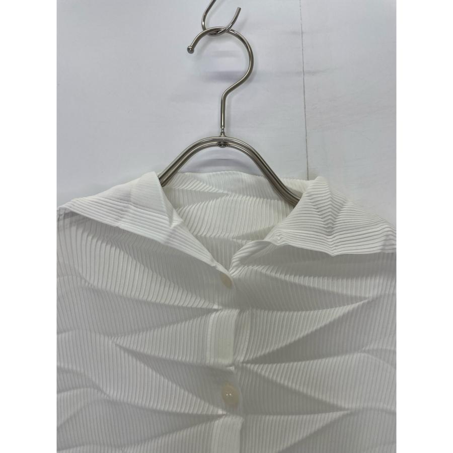 MeISSEYMIYAKE ミーイッセイミヤケ MI41FK472 ホワイト 幾何学デザイン  