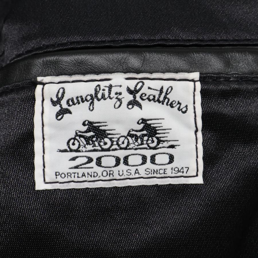 Langlitz Leathers ラングリッツレザー 00年製 ビスポーク品