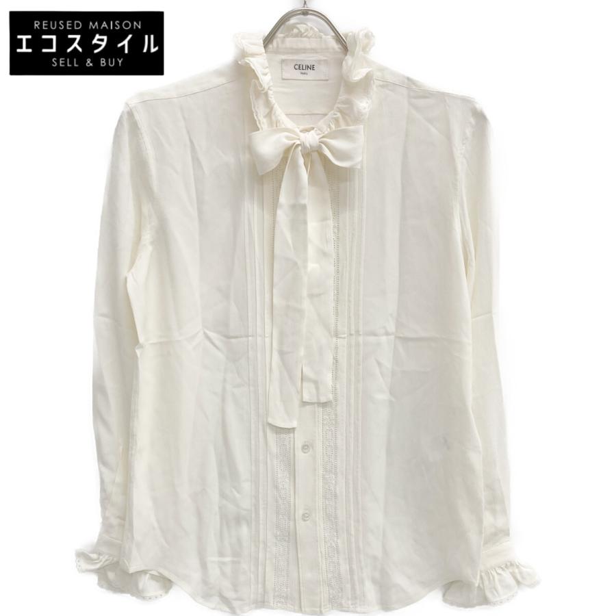 CELINE セリーヌ エディ期 2C539008D ホワイト アセテート CELINE セリーヌ エディ期 2C539008D ホワイト アセテート