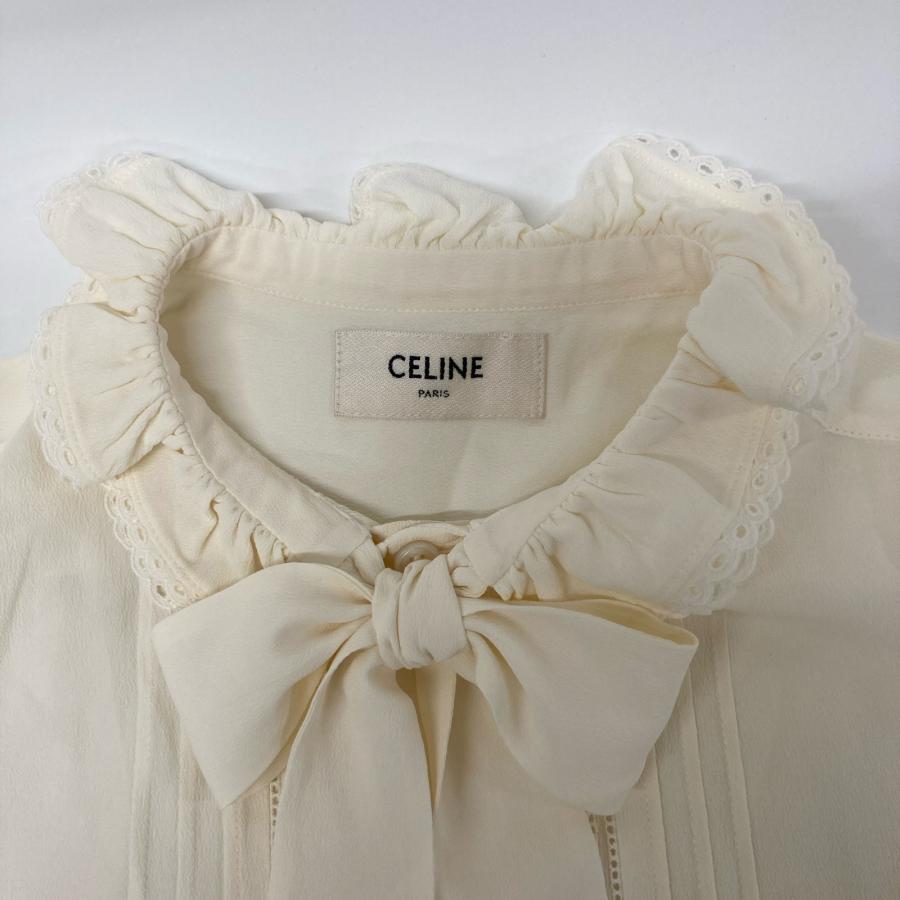 CELINE セリーヌ エディ期 2C539008D ホワイト アセテート CELINE セリーヌ エディ期 2C539008D ホワイト アセテート