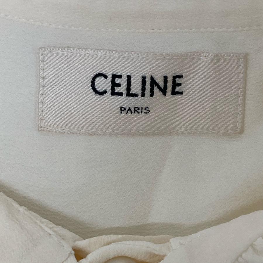 CELINE セリーヌ エディ期 2C539008D ホワイト アセテート CELINE セリーヌ エディ期 2C539008D ホワイト アセテート