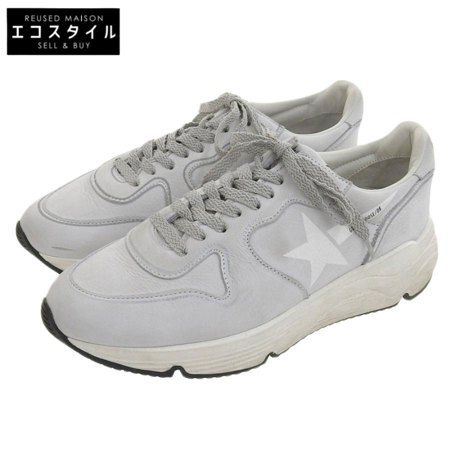 美品 GOLDEN GOOSE ゴールデングース RUNNING SOLE SNEAKER レザー 