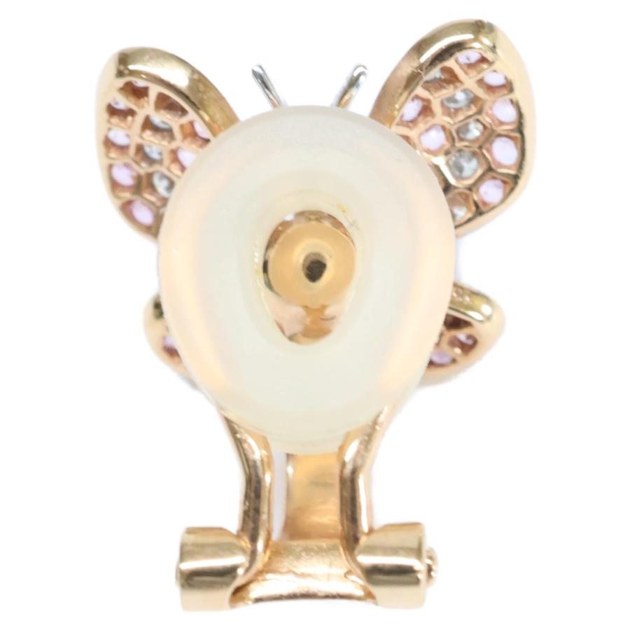 MIO HARUTAKA  ミオハルタカ  ミツバチピアス ミオハルタカ 蜂 ダイヤ イヤリング 0.160ct K18YG ミツバチ