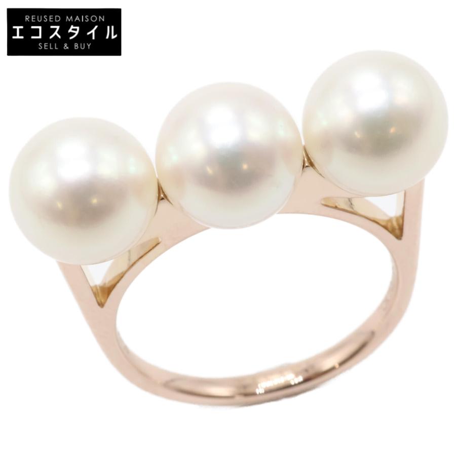 TASAKI タサキ SG750 バランスエラ あこやパール3P リング・指輪  