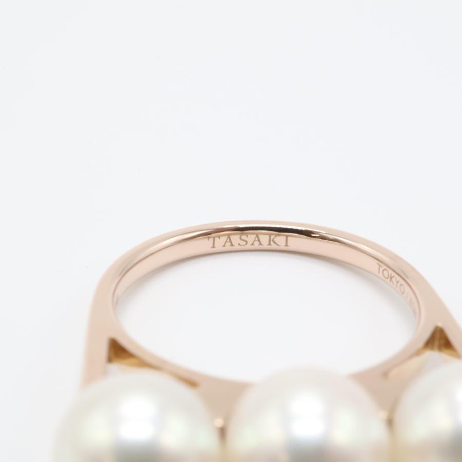 TASAKI タサキ SG750 バランスエラ あこやパール3P リング・指輪 