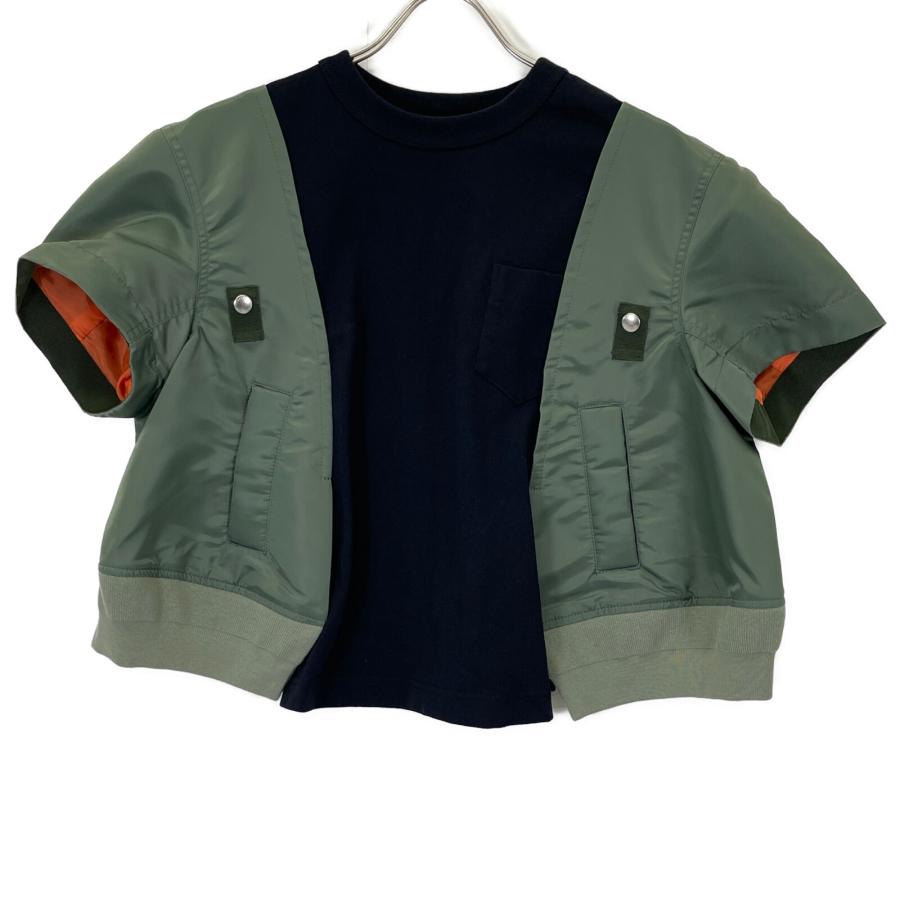 sacai サカイ 24AW 24-07454 カーキ×ネイビー Nylon sacai サカイ 24AW 24-07454 カーキ×ネイビー Nylon