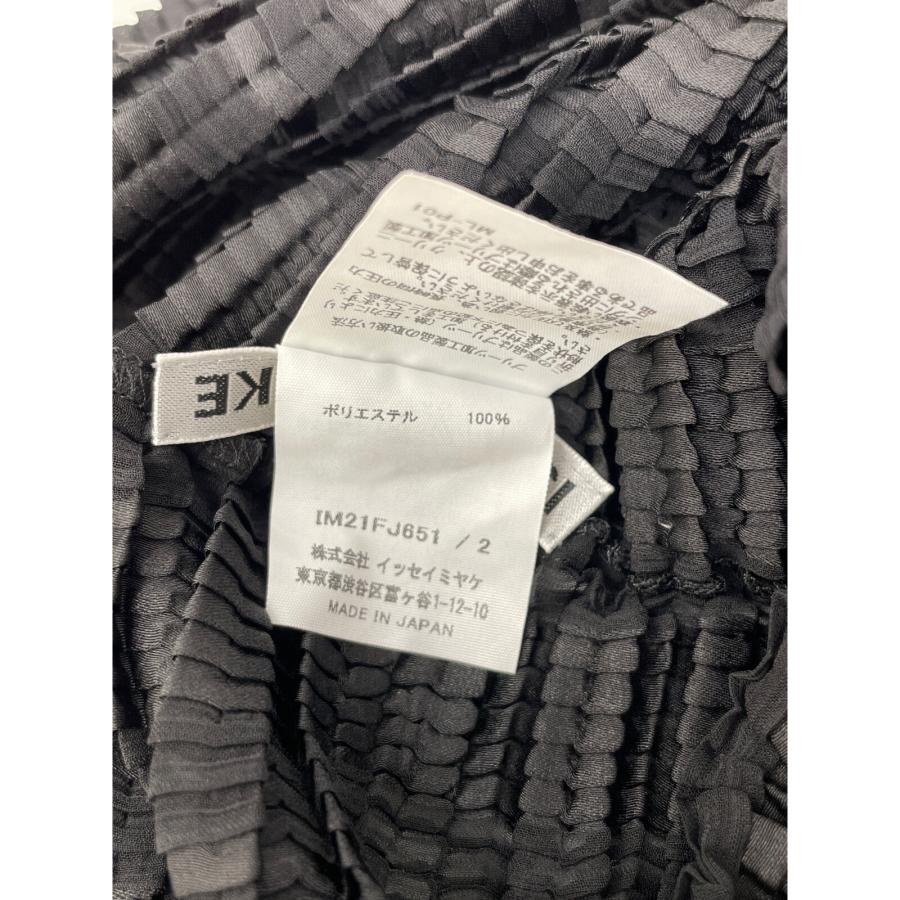 ISSEY MIYAKE イッセイミヤケ 22SS IM21FJ651 ブラック プリーツ