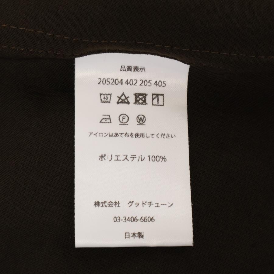 THE CONSPIRES ザ コンスパイアーズ ブラウン ポリエステル シャツ