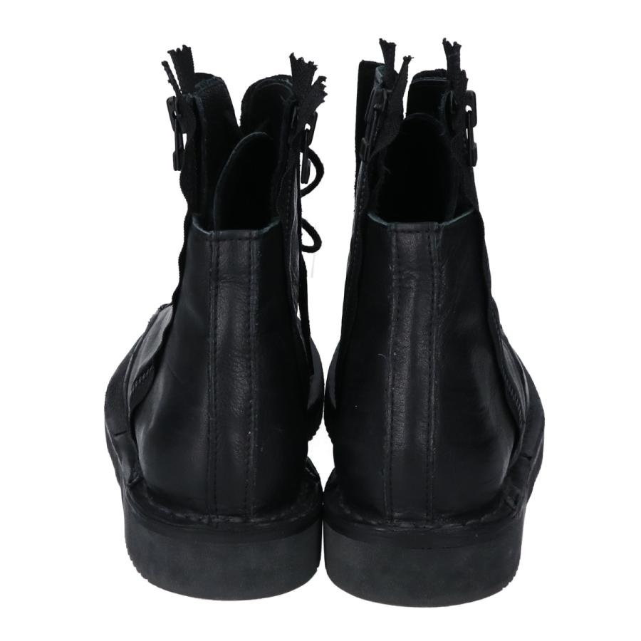 Yohji Yamamoto ヨウジヤマモト サイドジップ レースアップ Yohji Yamamoto ヨウジヤマモト サイドジップ レースアップ