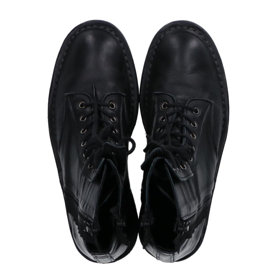Yohji Yamamoto ヨウジヤマモト サイドジップ レースアップ Yohji Yamamoto ヨウジヤマモト サイドジップ レースアップ