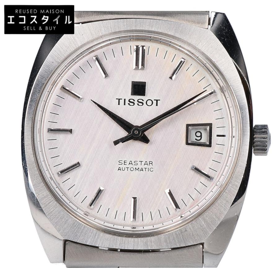 TISSOT 自動巻き腕時計 シルバー TISSOT ティソ SEASTAR シースター デイト 自動巻き 腕時計