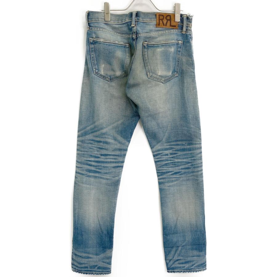 RRL ダブルアールエル インディゴ SLIM FIT スリムフィット ダメージ  