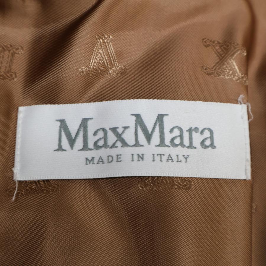 Max Mara マックスマーラ 473607236 ブラウン キャメル×シルク  