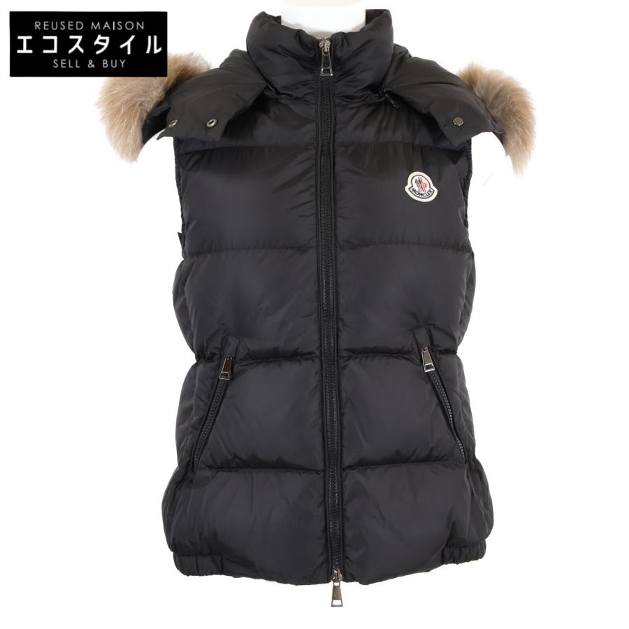 MONCLER（モンクレール） 18年製 ブラック GALLINULE ファー付きダウン