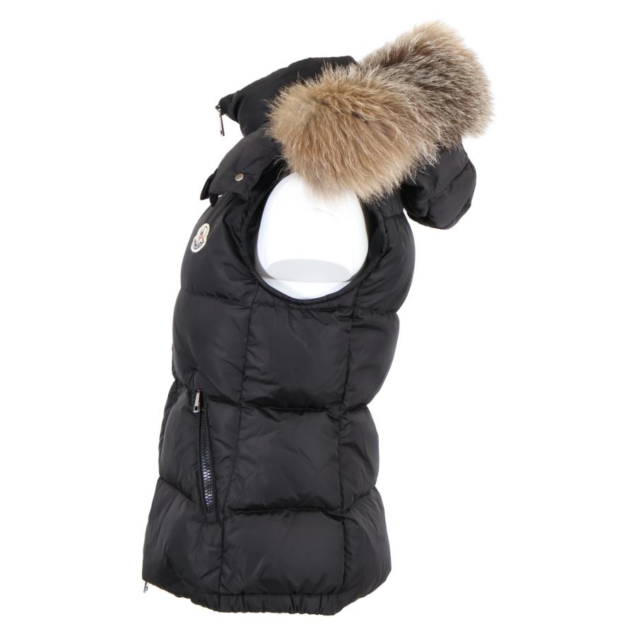 MONCLER（モンクレール） 18年製 ブラック GALLINULE ファー付きダウン