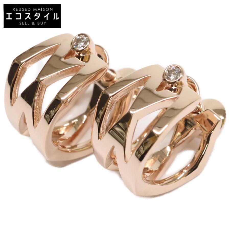 MIKIMOTO 新品同様 ミキモト K18 0.02ct Mシグネチャー MIKIMOTO 新品同様 ミキモト K18 0.02ct Mシグネチャー