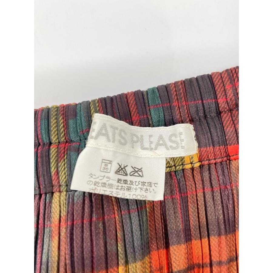 PLEATS PLEASE プリーツプリーズ PP64-JG444 オレンジ系マルチカラー