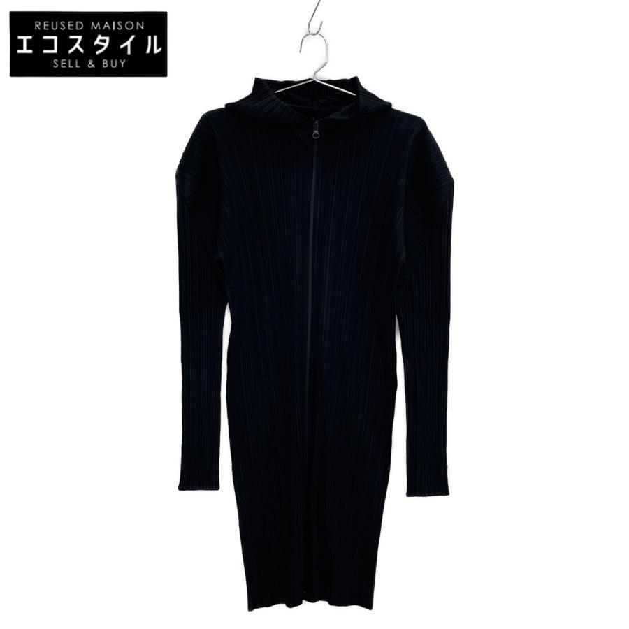 PLEATS PLEASE プリーツプリーズ PP01 ブラック ハイネック トップス  