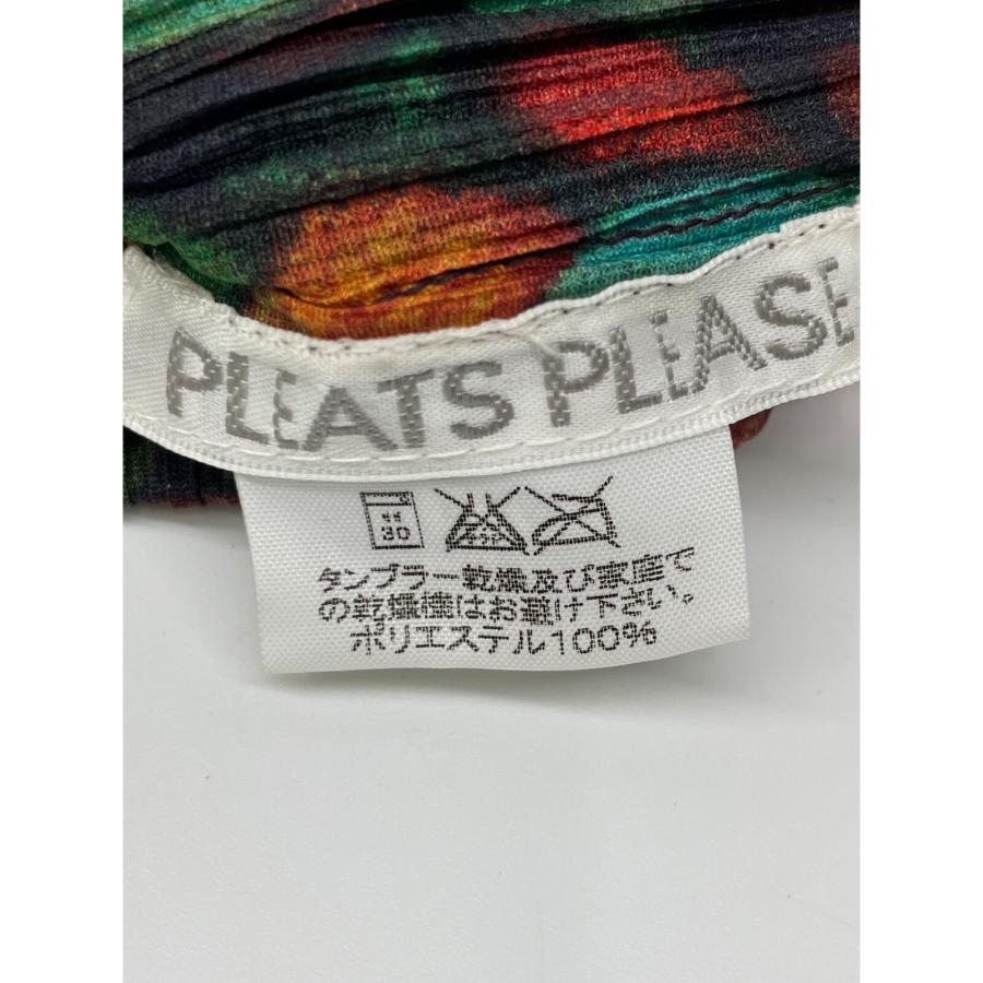 PLEATS PLEASE プリーツプリーズ マルチカラー ケーブル転写 