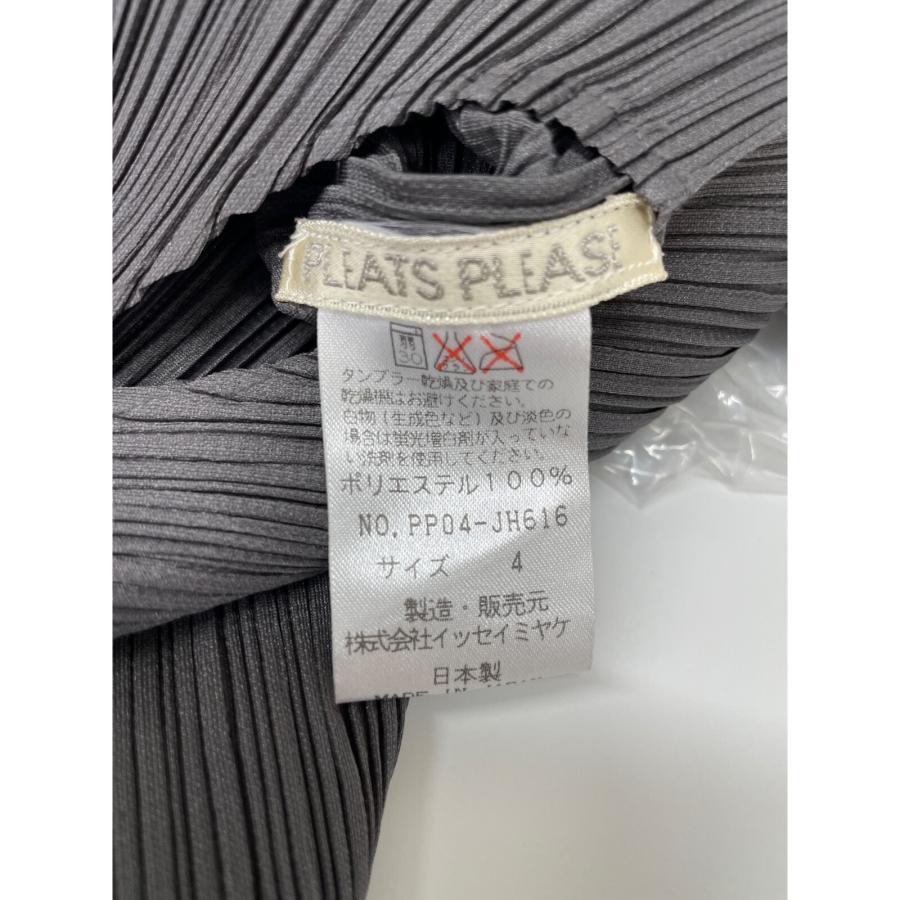 PLEATS PLEASE プリーツプリーズ PP04-JH616 チャコール ノースリーブ 