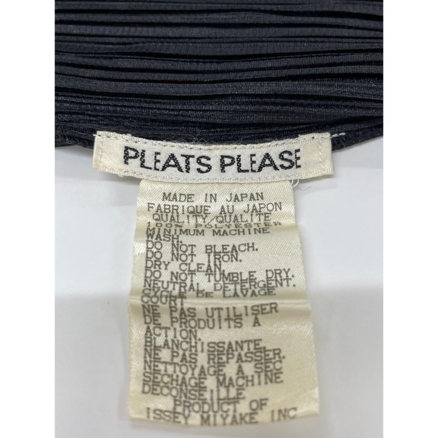 プリーツプリーズ PP04-JE384 ブラック ジップアップベスト 3 PLEATS PLEASE プリーツプリーズ PP04-JE384 ブラック ジップアップ
