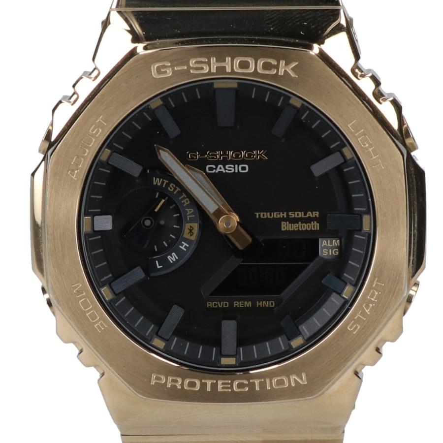 美品/ G-SHOCK ジーショック GM-B2100GD-9AJF フルメタル Bluetooth 