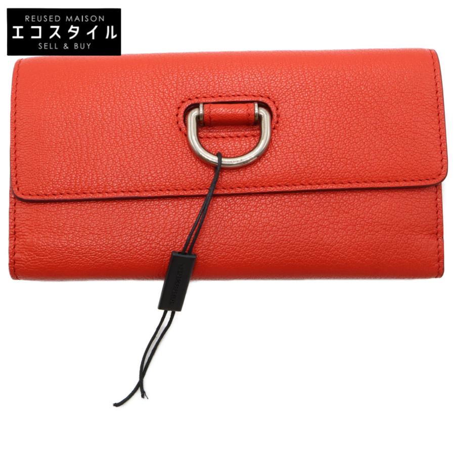 新品同様 BURBERRY バーバリー D-RING 3つ折り 長財布（小銭入れあり  