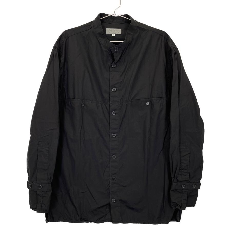 23AW 定価15万 縮絨 ヨウジヤマモト プールオム ベルト スタンドカラー 23AW 定価15万 縮絨 ヨウジヤマモト プールオム ベルト スタンド